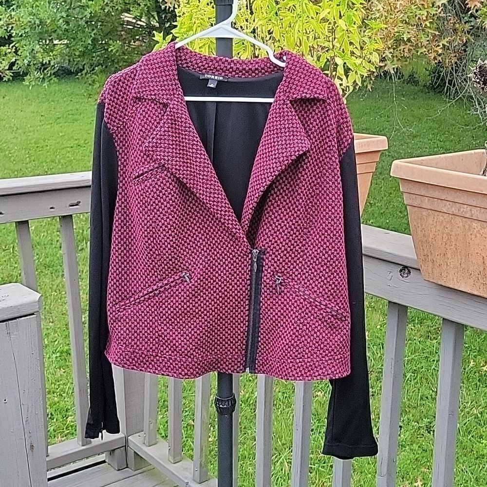 Torrid moto jacket 